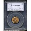 Image 1 : 1942-D 1C MS66 Red PCGS. A fiery sunset-orange