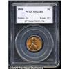 Image 1 : 1950 1C MS66 Red PCGS. Dazzling orange-gold
