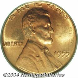 1955/55 1C Doubled Die MS64 Red PCGS. Perhaps