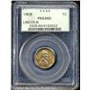 Image 1 : 1909 1C PR64 Red PCGS. Fully struck with