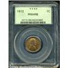 Image 1 : 1912 1C PR64 Red and Brown PCGS. Mostly