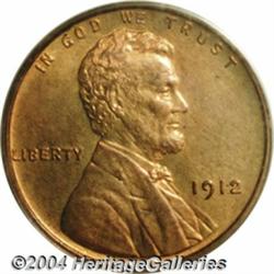 1912 1C PR65 Red PCGS. The lovely, original