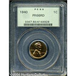 1940 1C PR66 Red PCGS. An outstanding Gem