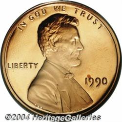 1990-S 1C No S PR66 Deep Cameo PCGS. This