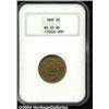 Image 1 : 1869 2C MS65 Red NGC. Light to medium