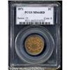 Image 1 : 1871 2C MS64 Red PCGS. Very well struck in all