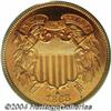 Image 1 : 1868 2C PR65 Red Cameo PCGS. Both sides