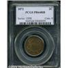 Image 1 : 1872 2C PR64 Red and Brown PCGS. Lustrous