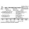 Image 1 : Lot 2 - BRC 175W RIBSTONE DANDY D32