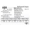 Image 1 : Lot 105 - McD 4832 673
