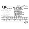 Image 1 : Lot 116 - McD Total 6163