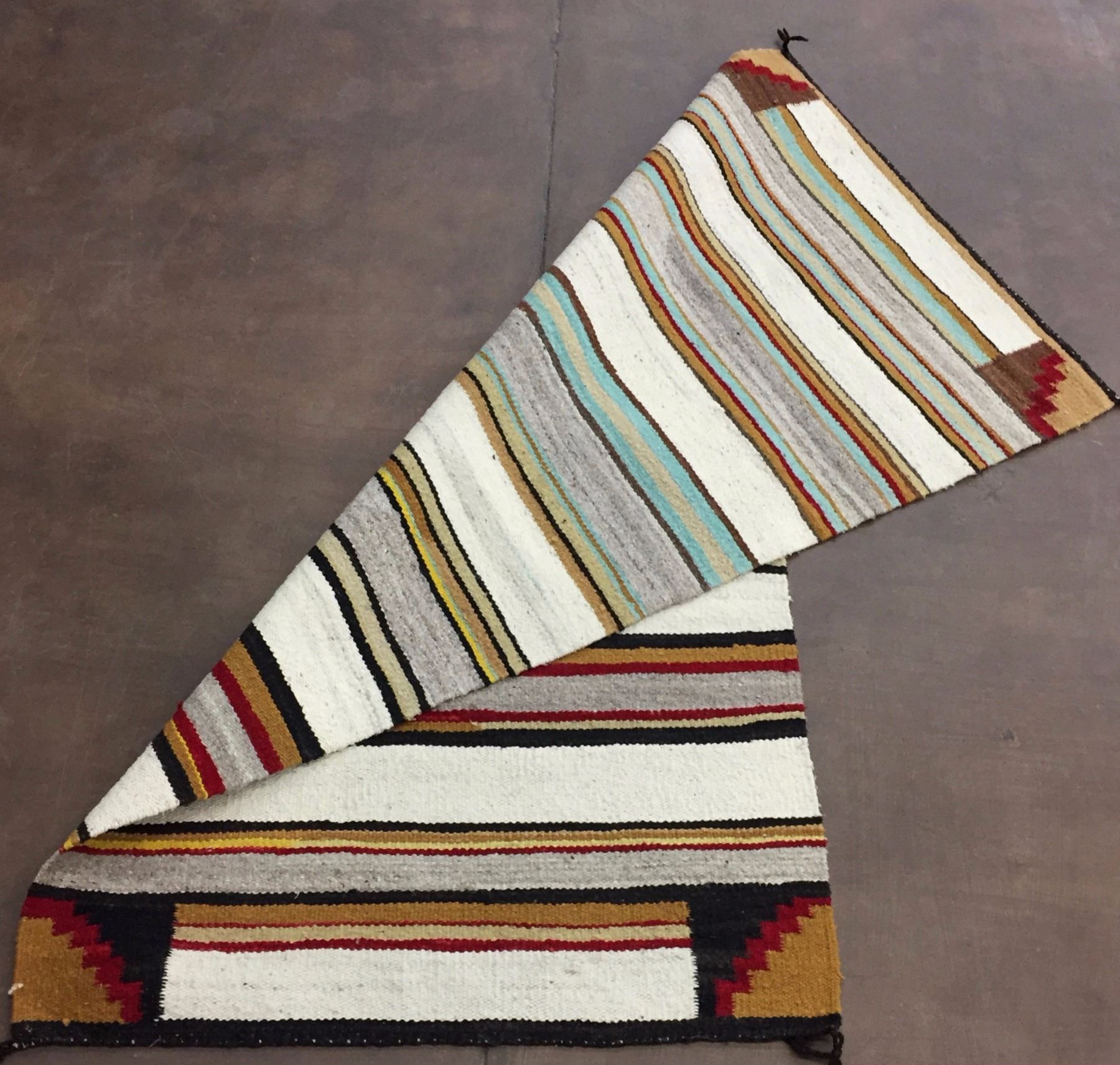 Vintage Navajo Textile Saddleblanket