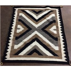 Vintage Navajo Textile - Two Grey Hills