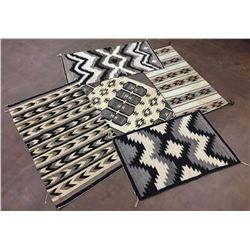 Group of 5 Vintage Navajo Textiles