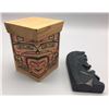 Image 11 : NW Coast Box and a Stone Sculpture