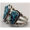 Image 4 : 1970s Navajo Style Turquoise Bracelet