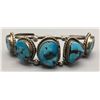 Image 2 : 1970s Navajo Style Turquoise Bracelet