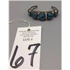 Image 3 : 1970s Navajo Style Turquoise Bracelet