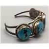 Image 4 : 1970s Navajo Style Turquoise Bracelet