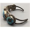 Image 5 : 1970s Navajo Style Turquoise Bracelet