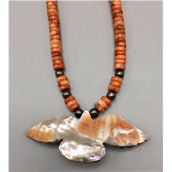 Spiney Oyster Shell Necklace