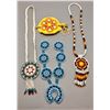 Image 1 : Beadwork Necklaces and Hairpiece