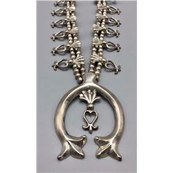 Squash Blossom Style Necklace