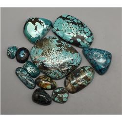 Approx. 500 Cts. Spiderweb Turquoise