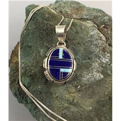 Inlay Necklace - L. Yazzie