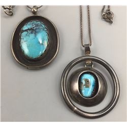 Pair of Vintage Turquoise Necklaces