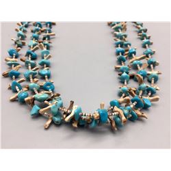 Vintage 3-Strand Fetish Necklace