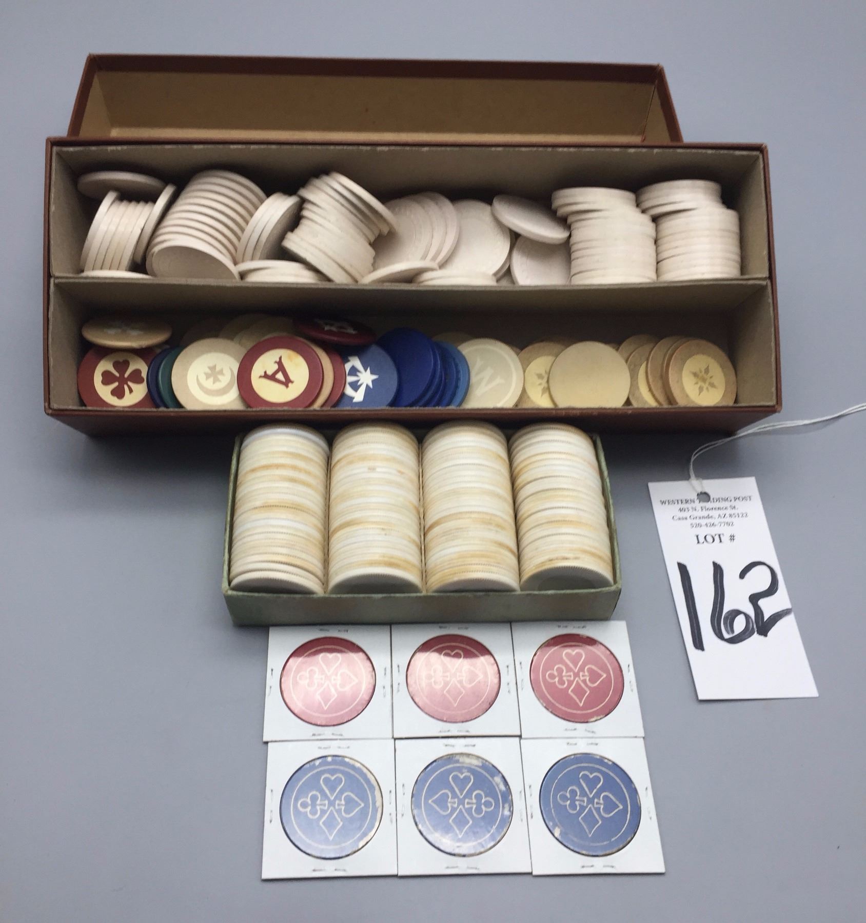Several Hundred Antique and Vintage Poker Chips