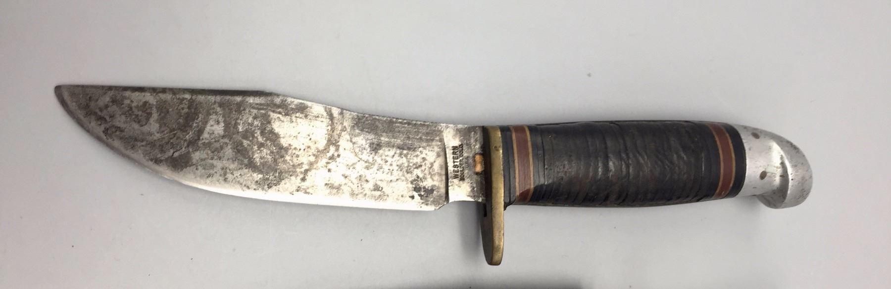 Western Brand Hunting Knife with Original Sheath