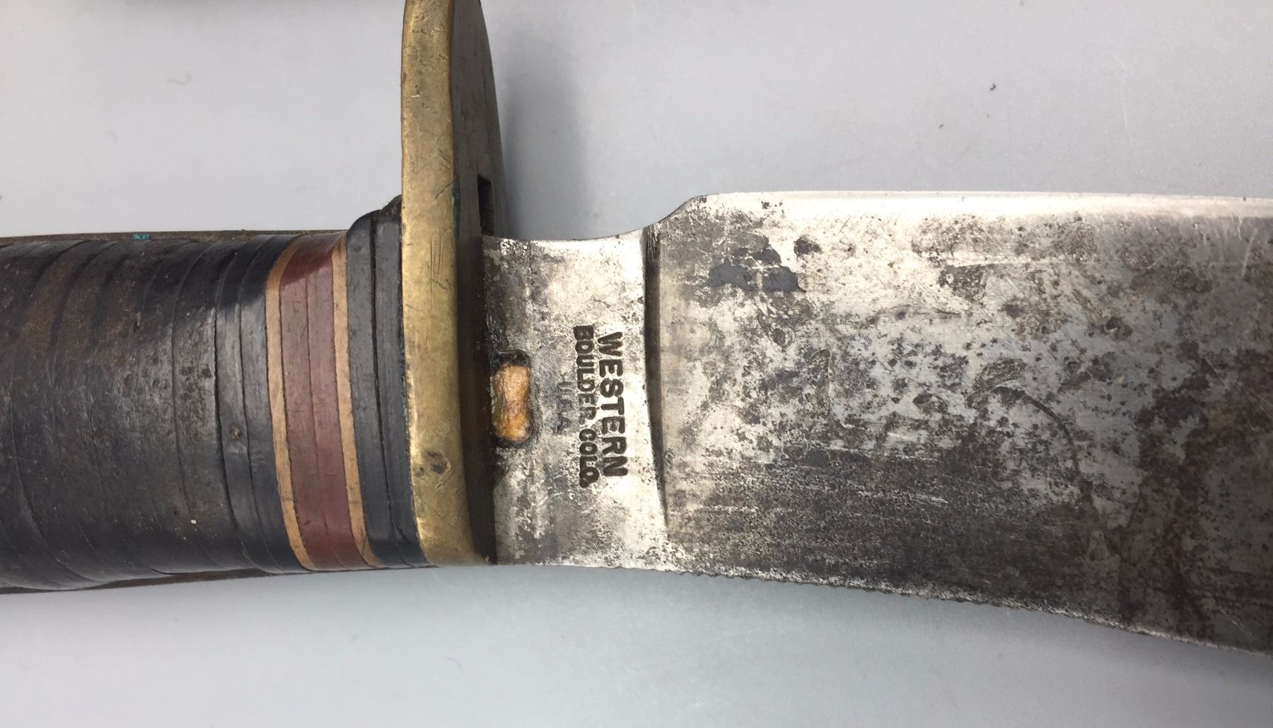 Western Brand Hunting Knife with Original Sheath