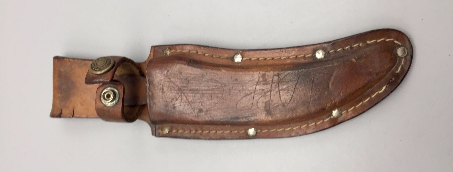 Western Brand Hunting Knife with Original Sheath