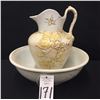 Image 11 : Antique Wash Pitcher and Basin