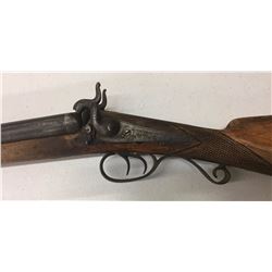 1880's Double Barrel Shotgun, Lepage A Liege