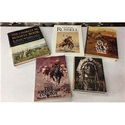 Group of 5 Western Type Books