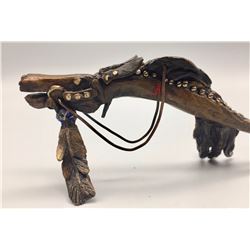 1-Leg Spirit Horse Bronze - Rattey