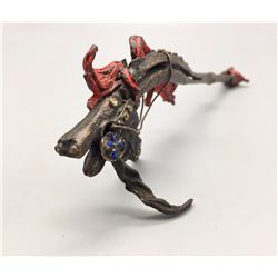 Pierced Neck Spirit Horse Bronze - Rattey