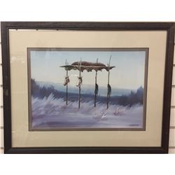 Whitebuffalo Original Water Color – 1973