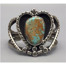 Turquoise and Sterling Silver Bracelet