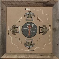 Large Navajo Sand Painting