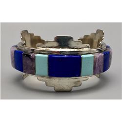 Multi-stone Inlay Bracelet