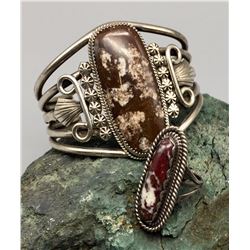 Wild Horse Bracelet and Ring
