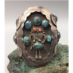 Large Kachina Figure Bracelet