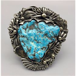 Large Chunky Turquoise Bracelet
