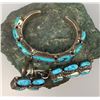 Image 5 : Turquoise Bracelet Ring and Pendant