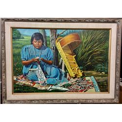 Original Oil on Canvas - H. Kelley