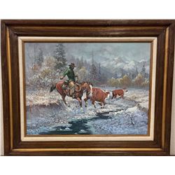 Original Oil on Canvas - Fred Oldfield